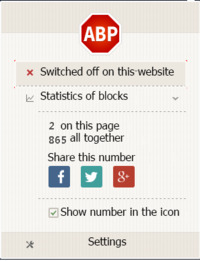 Απενεργοποίηση του AdBlock Plus για το moviemakeronline.com